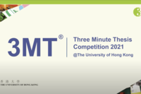 Virtual HKU Three Minute Thesis (3MT®) Competition 2021